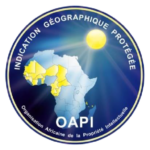 Logo de l'OAPI sur les Indications Géographiques qu'elle protège